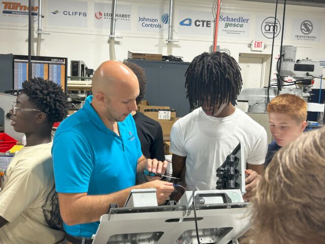 Pre-apprentice in Shop 3
