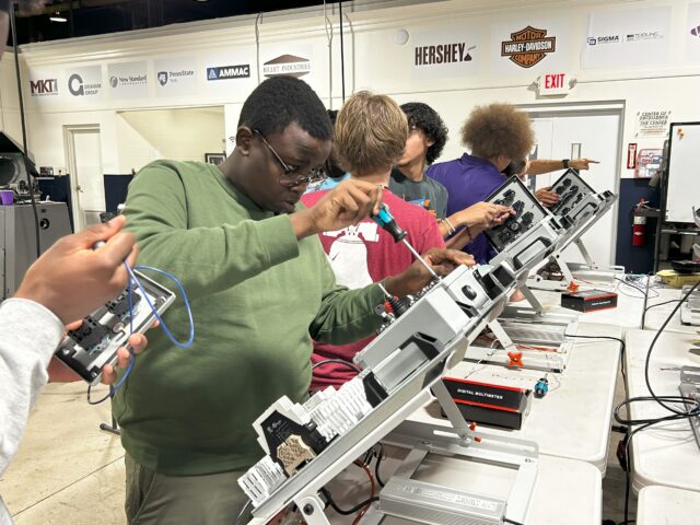 Pre-apprentice in Shop 2