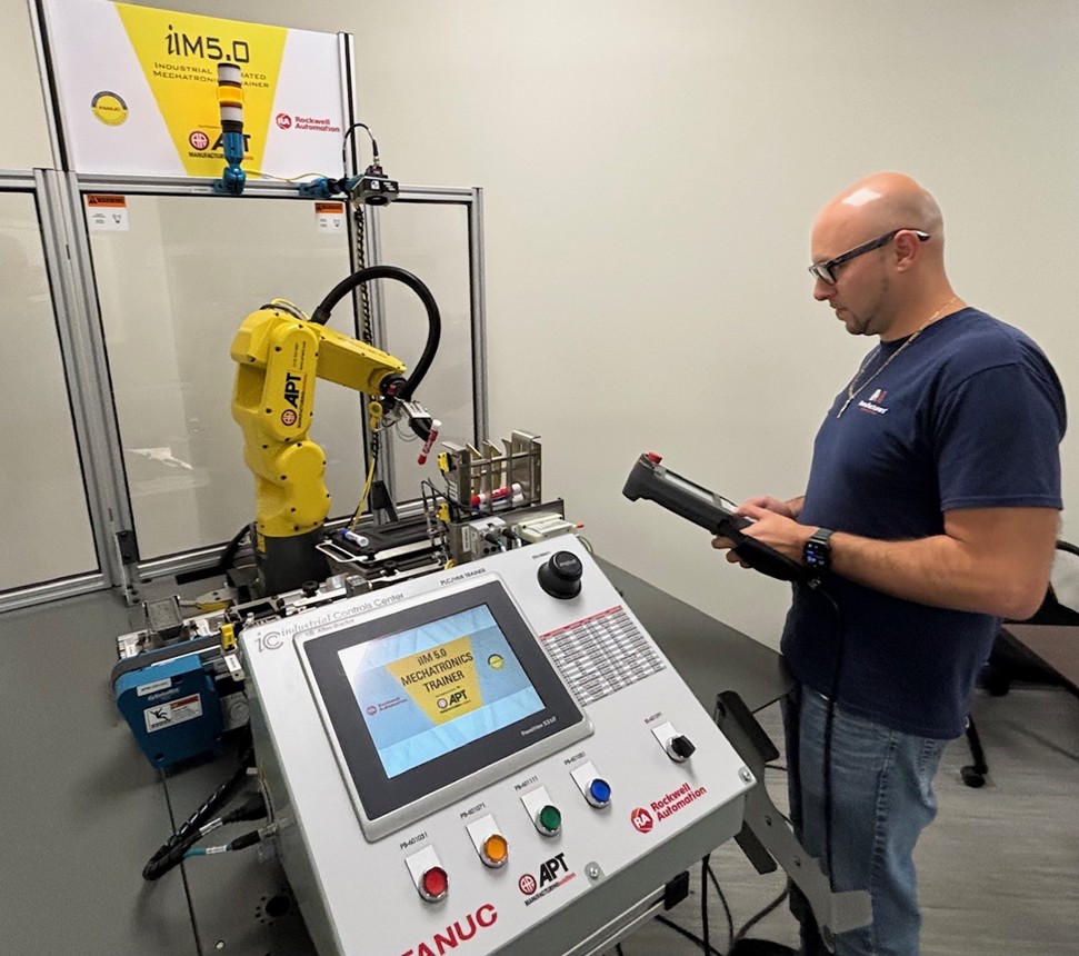 Joe with Robot Trainer